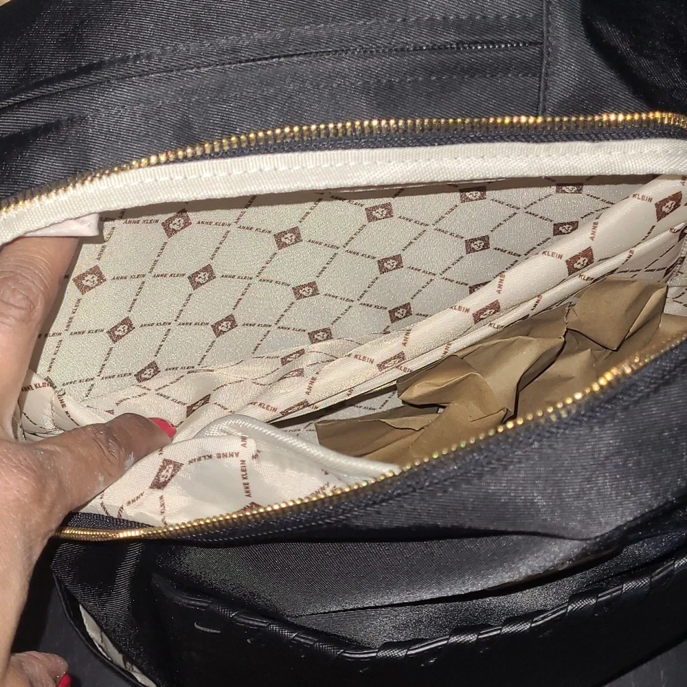 ANNE KLEIN Black Backpack